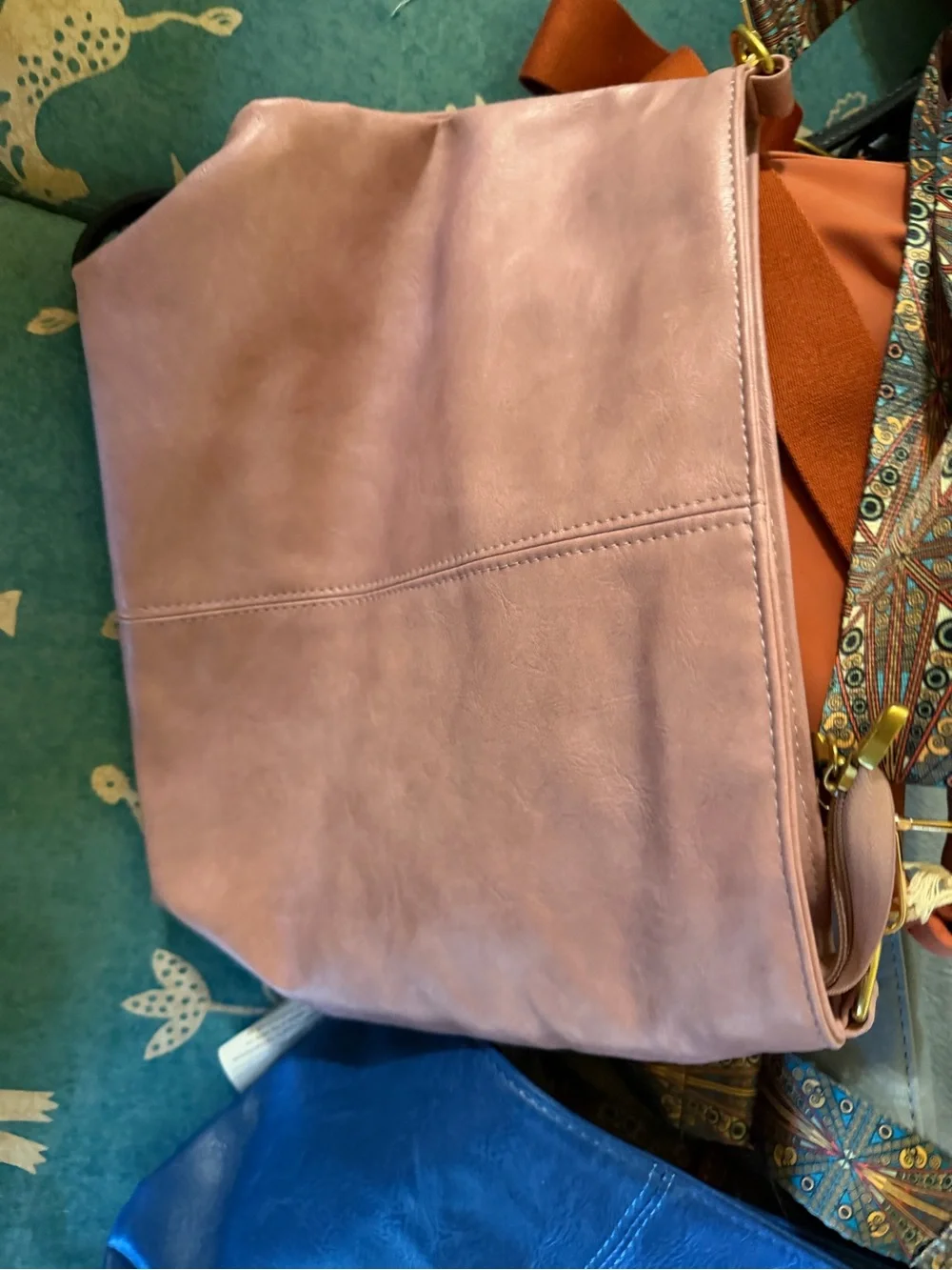 Bundle of 11 purses / hand bags with extra straps